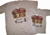 Camiseta personalizada meu principe